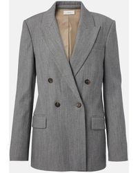 Vince - Blazer Aus Twill - Lyst