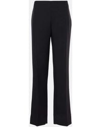 The Row - Pantalon Droit Vesco En Laine - Lyst
