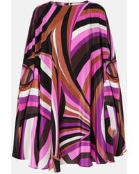 PUCCI - Iride Silk Kaftan - Lyst