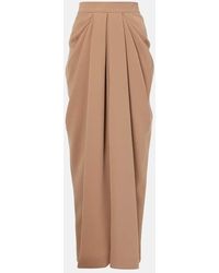 Max Mara - Ridente Pleated Maxi Skirt - Lyst