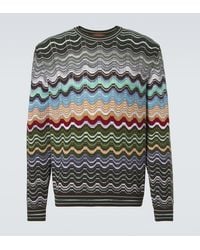 Missoni - Zigzag Cotton-Blend Sweater - Lyst