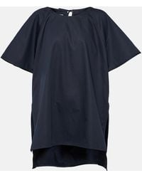 Co. - Oversized Tton And Silk T-Shirt - Lyst