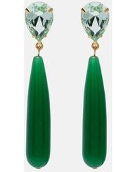 Jennifer Behr - Caroline Embellished Drop Earrings - Lyst