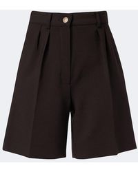 Max Mara - Wool-Blend Bermuda Shorts - Lyst