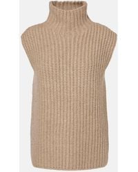 The Row - Ilena Cashmere And Silk Top - Lyst