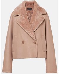 JOSEPH - Rousse Shearling Jacket - Lyst