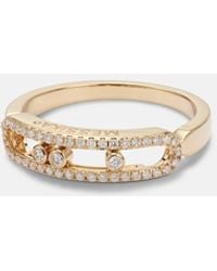 Messika - Baby Move 18Kt Ring With Diamonds - Lyst