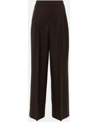 Ami Paris - Virgin Wool Straight-Leg Pants - Lyst