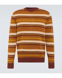The Elder Statesman - Striped Cashmere Sweater - Lyst