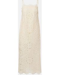 Zimmermann - Rhiannon Embroidered Dress - Lyst