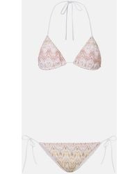Missoni - Lame Bikini - Lyst