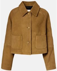 Dorothee Schumacher - Soft Touch Suede Jacket - Lyst