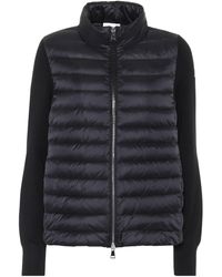 Moncler Cardigan matelassé - Noir