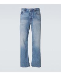 FRAME - Relaxed Straight Jeans - Lyst