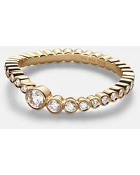 Sophie Bille Brahe - Ring Sky Aus 18Kt Gelbgold Mit Diamanten - Lyst