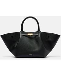DeMellier - New York Midi Leather Tote Bag - Lyst