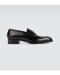 Tom Ford Loafers aus Leder - Schwarz