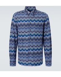 Missoni - Camisa De Algodon En Zigzag - Lyst