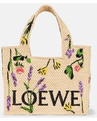 Loewe - Cabas Paula's Ibiza Font Small - Lyst