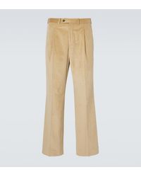 Saman Amel - Amo Corduroy Wide-Leg Pants - Lyst