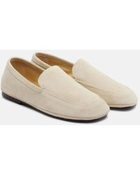 Lemaire - Outdoor Suede Slip-On Shoes - Lyst