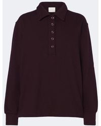 Citizens of Humanity - Vintage Fleece Polo Sweatshirt - Lyst