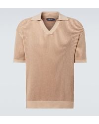 Frescobol Carioca - Rino Cotton And Cashmere Polo Shirt - Lyst