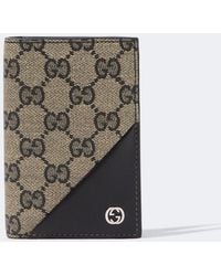 Gucci - Interlocking G Gg Canvas Bifold Wallet - Lyst