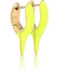 Melissa Kaye Lola Needle 18kt-gold Earrings - Yellow
