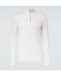 LeKasha - Dared Cashmere Half-Zip Sweater - Lyst