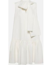 ROKSANDA - Bridal Petra Bow-Detail Minidress - Lyst