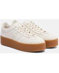 Hogan - H681 Leather Platform Sneakers - Lyst