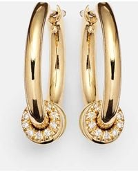 Spinelli Kilcollin - Ohrringe Ara Aus 18Kt Gelbgold Mit Diamanten - Lyst