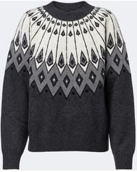 Loulou de Saison - Hans Jacquard Cashmere Sweater - Lyst
