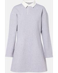 JW Anderson - Polokleid Aus Jersey Aus Einem Baumwollgemisch - Lyst
