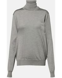 The Row - Top Liwen Aus Seide - Lyst