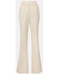 Gabriela Hearst - Rhein Silk And Wool Flared Pants - Lyst