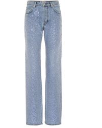 Acne Studios Verzierte Jeans Tisi - Blau