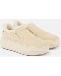 Hogan - Skyscraper Suede Platform Slip-On Sneakers - Lyst