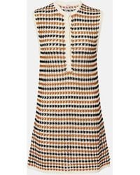 Eres - Inedit Open-Knit Cotton-Blend Polo Dress - Lyst