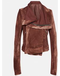 Rick Owens - Velvet Jacket - Lyst