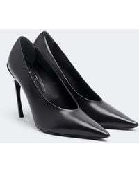 Roger Vivier - Choc Leather Pumps - Lyst