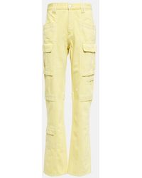 Isabel Marant - Vokayo Straight-Leg Cargo Jeans - Lyst