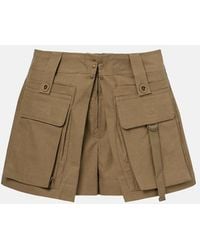 Isabel Marant - Barta Cotton Shorts - Lyst
