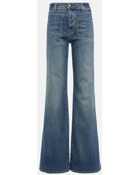 Nili Lotan - Florence High-Rise Flared Jeans - Lyst