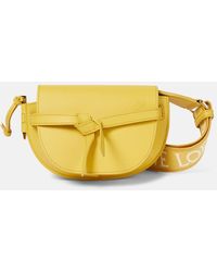 Loewe - Gate Dual Mini Leather Shoulder Bag - Lyst