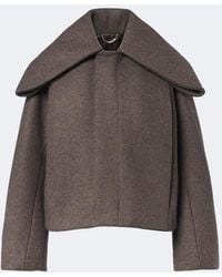 Victoria Beckham - Wool-Blend Jacket - Lyst