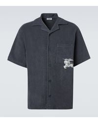 Burberry - Camicia Da Bowling Ekd - Lyst