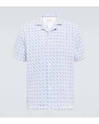 Orlebar Brown - Howell Cotton Terry Bowling Shirt - Lyst