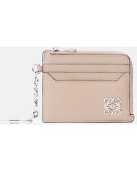 Loewe - Portemonnaie Anagram Aus Leder - Lyst